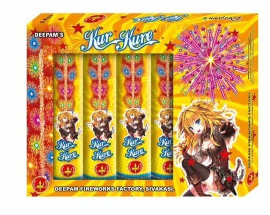 kronline crackers Colourful Fancy Fountain (5 Pcs)