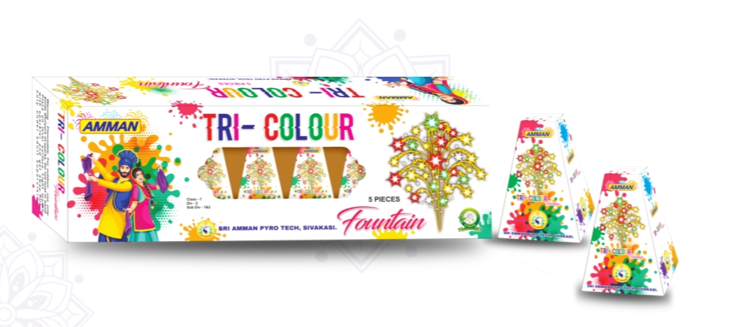 kronline crackers Colourful Fancy Fountain (5 Pcs)