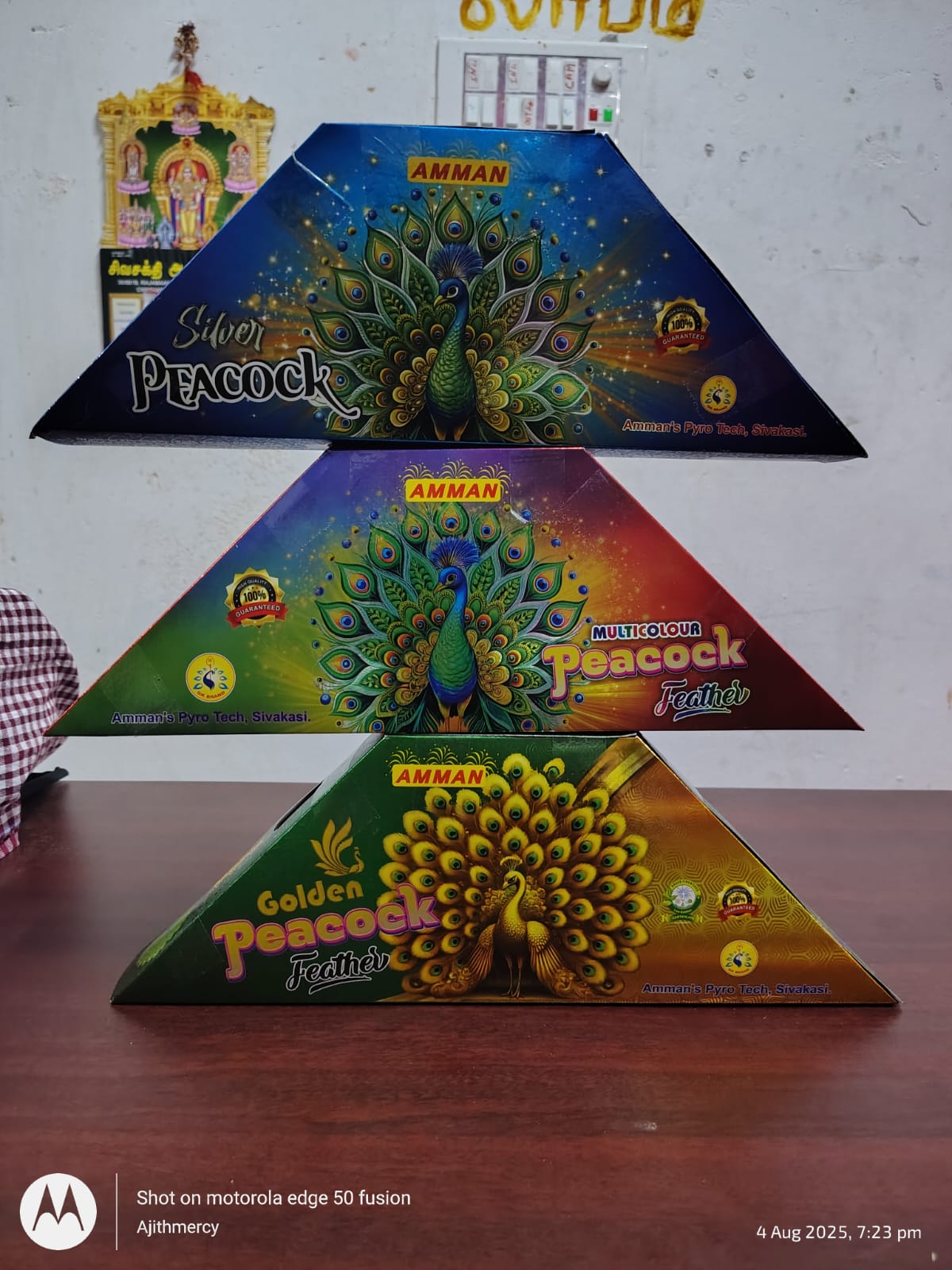 kronline crackers Colourful Single Fountain