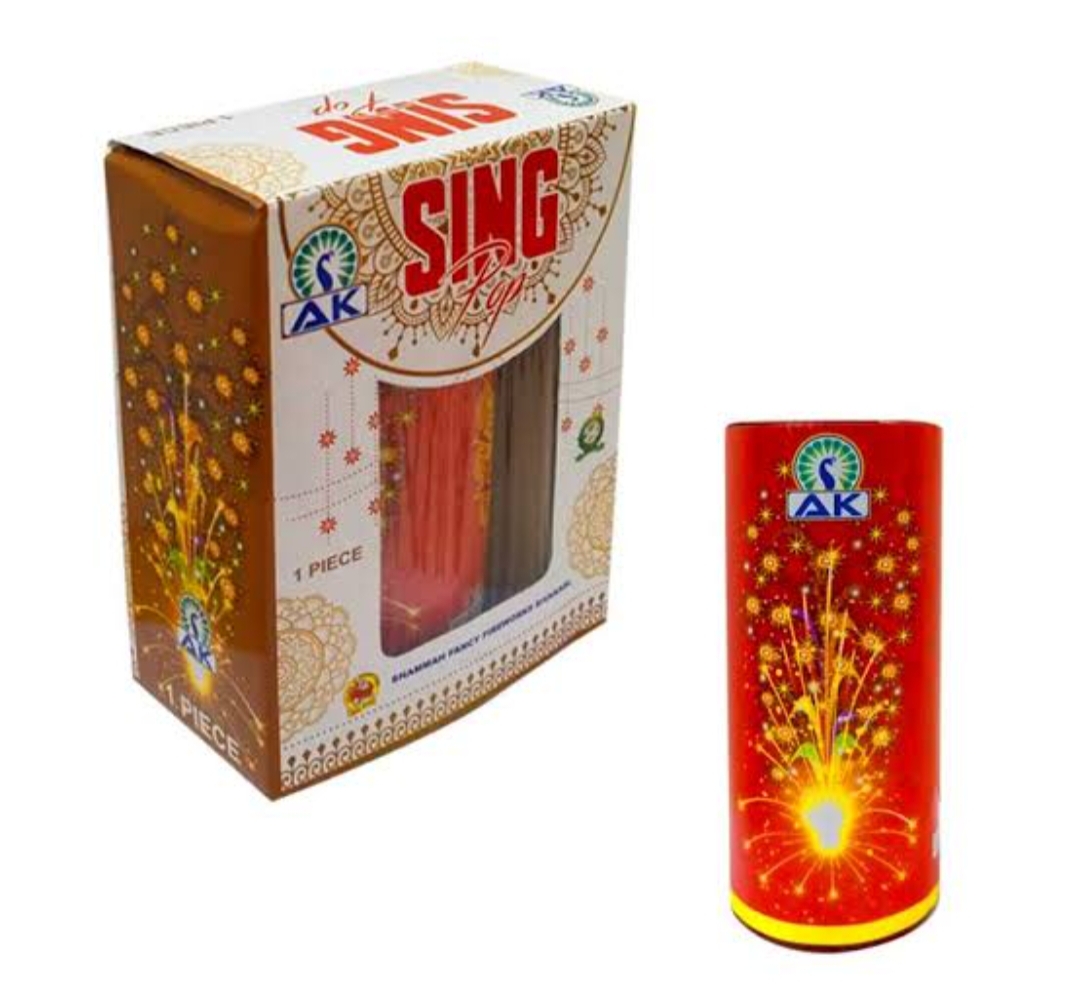 kronline crackers Colourful Single Fountain