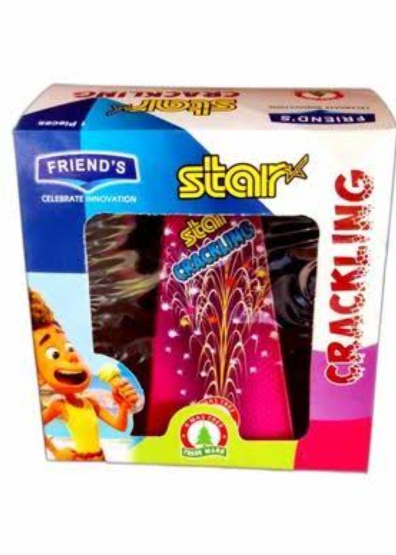 kronline crackers Colourful Single Fountain