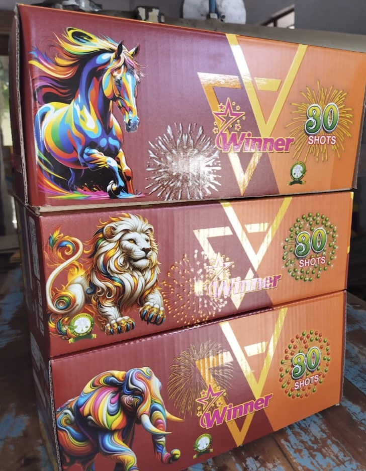 kronline crackers Multi Colour Shot Normal